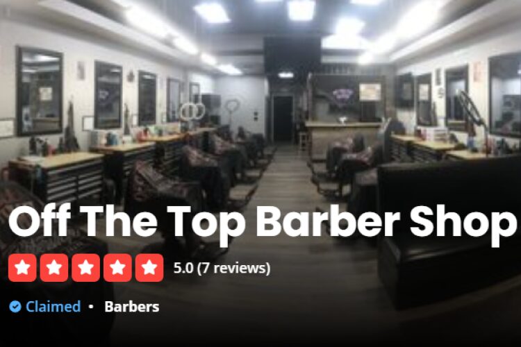 Off the Top barber shop rocks